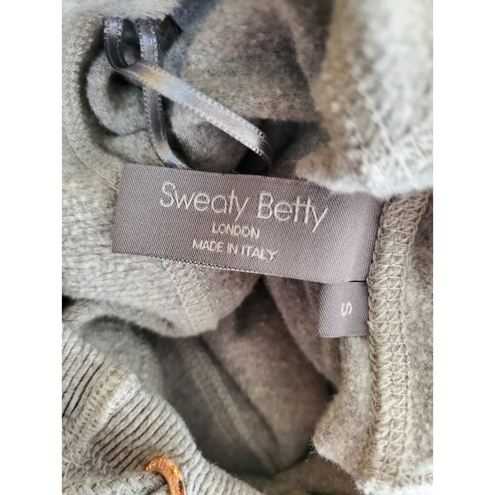 Sweaty Betty Velour Crop Hoodie Small - Picture 7 of 9